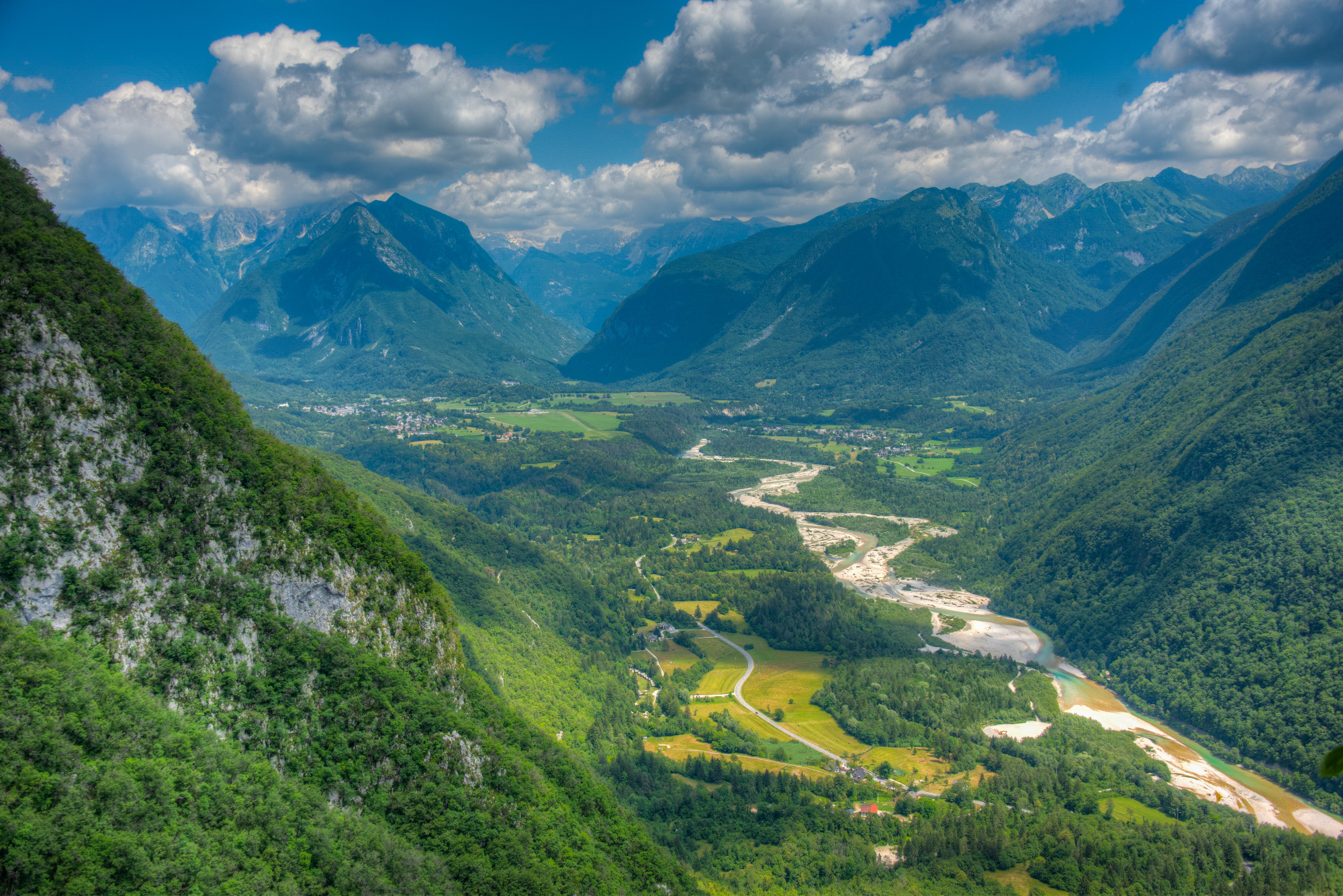 Bovec je odlična dopustniška destinacija